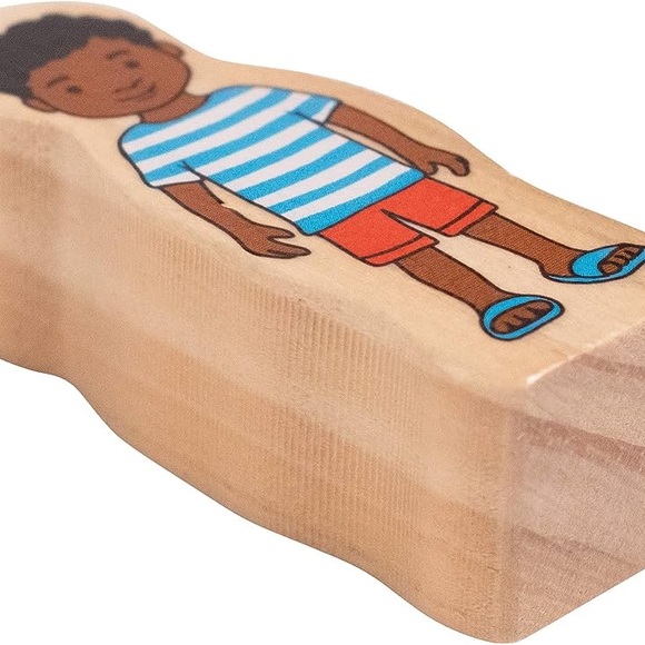 NEW The Freckled Frog “My Family” 30 Wooden Pieces Double Sided Diverse Culture - Picture 6 of 9